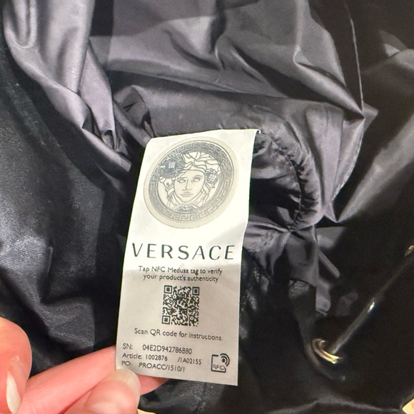 Versace Nylon Medusa Head Backpack - Picture 13 of 16